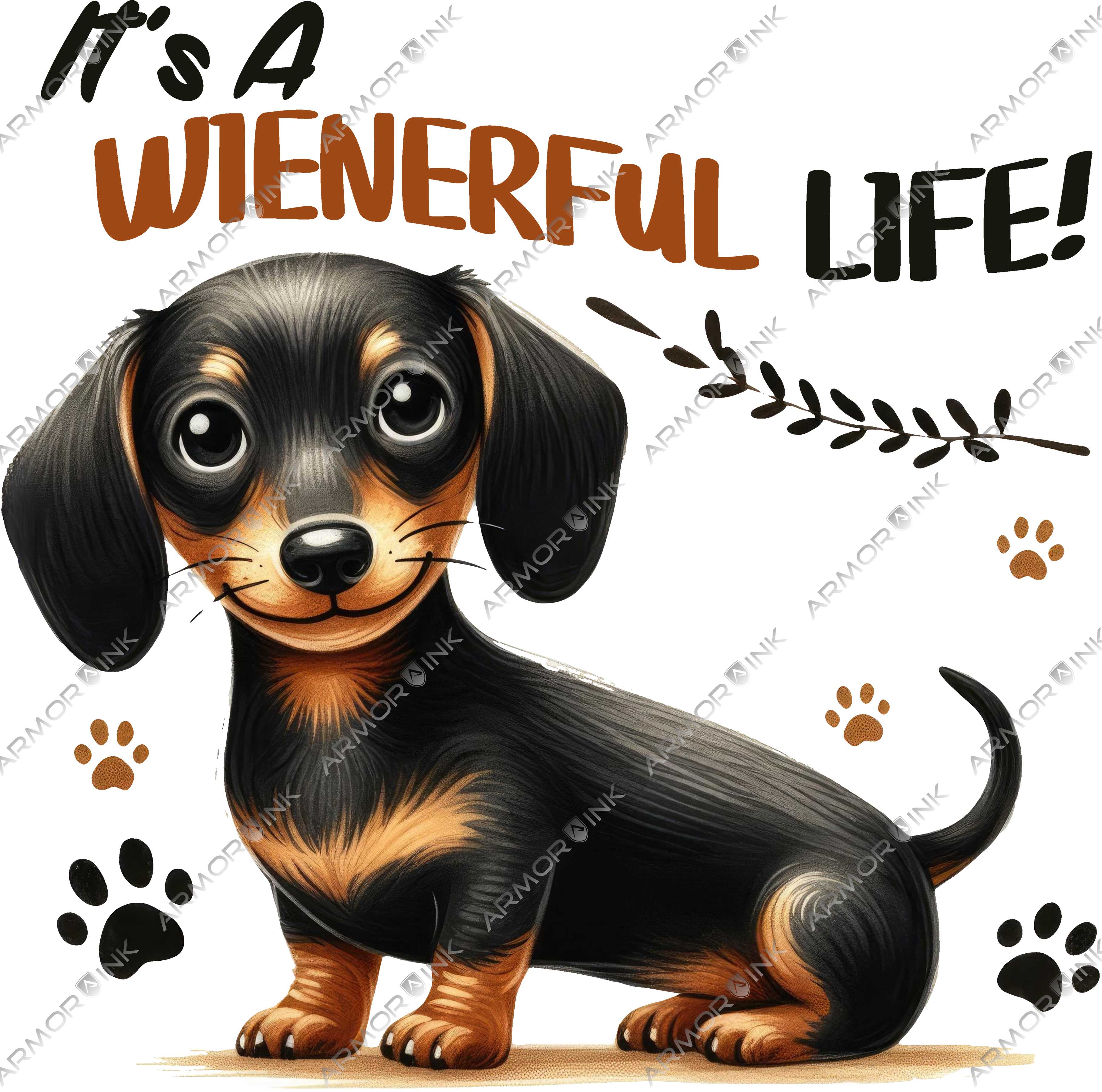 Its a Weinerful Life DTF Transfer