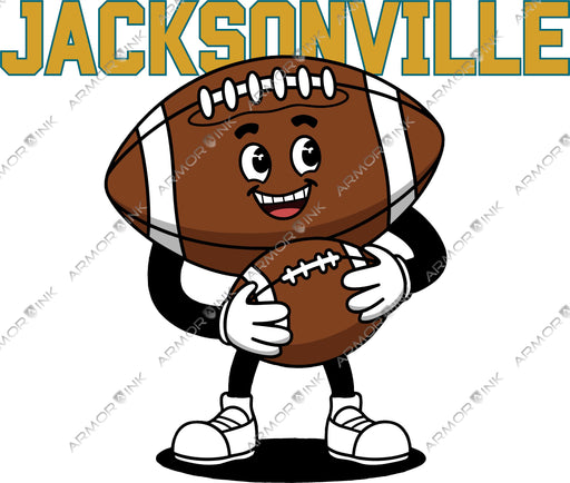 Jacksonville Football Kids DTF Transfer