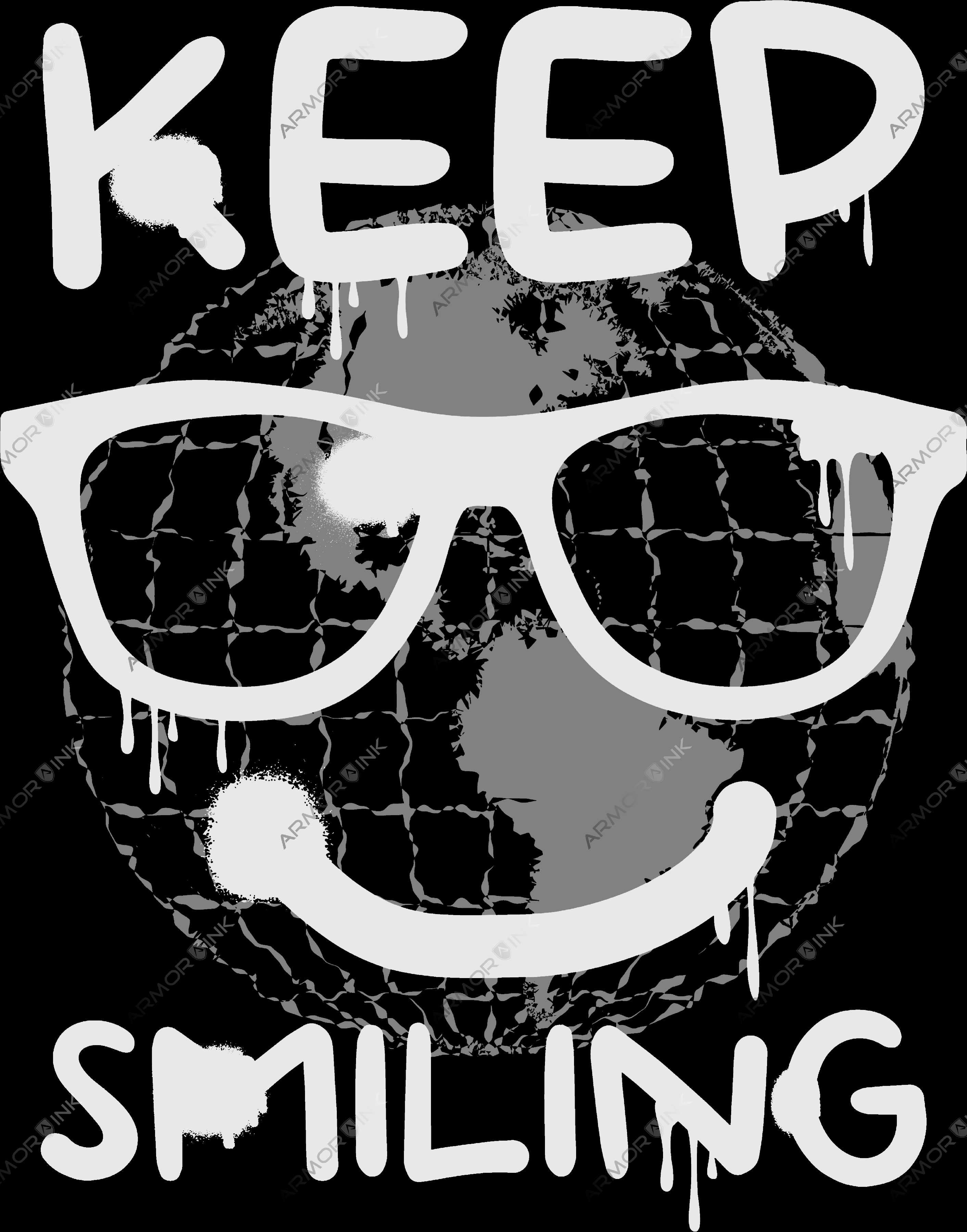 Keep Smiling DTF Transfer