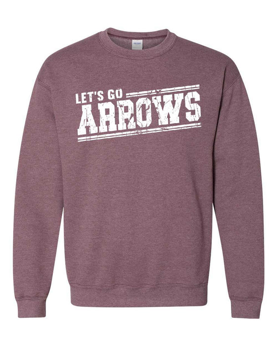 LETS GO ARROWS Crewneck Sweatshirt Youth/Adult -GBHE