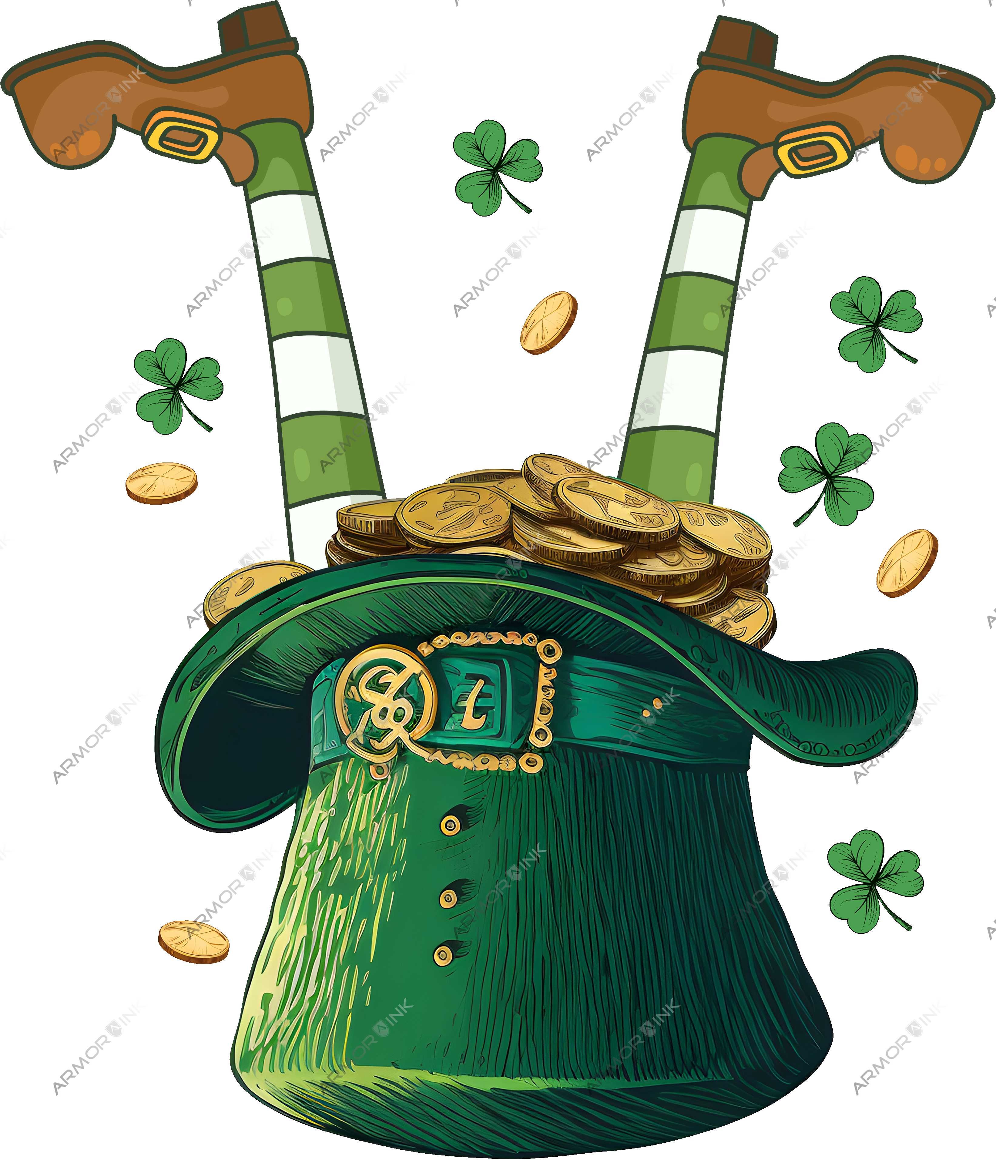 Leprechaun Hat DTF Transfer