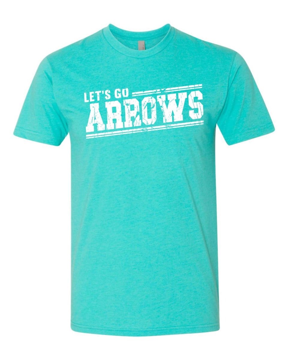 Lets Go Arrows - T-Shirt - Youth/Adult - GBHE - Armor InkArmor InkArmor Ink96106782Tahiti BlueYouth XS (4/5)Lets Go Arrows - T-Shirt - Youth/Adult - GBHE