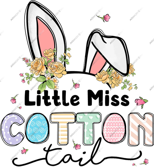 Little Mis Cotton Tail DTF Transfer