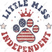Little Miss Independent DTF Transfer