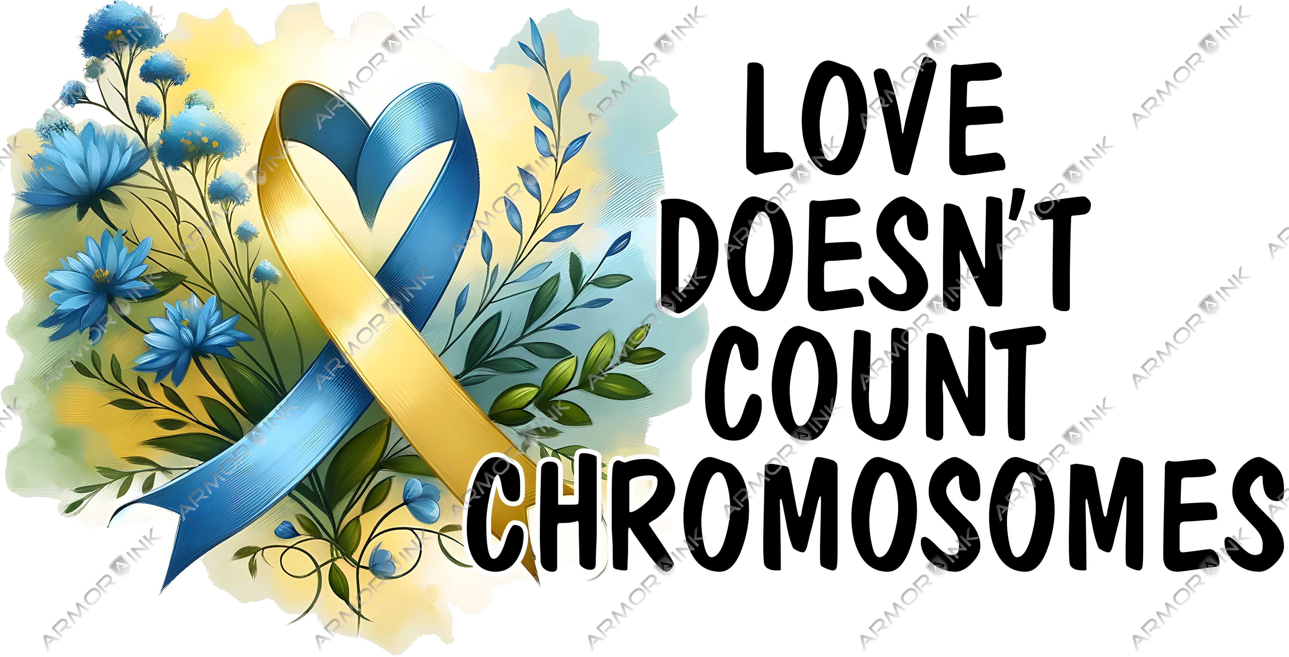 Love Doesnt Count Chromosomes DTF Transfer