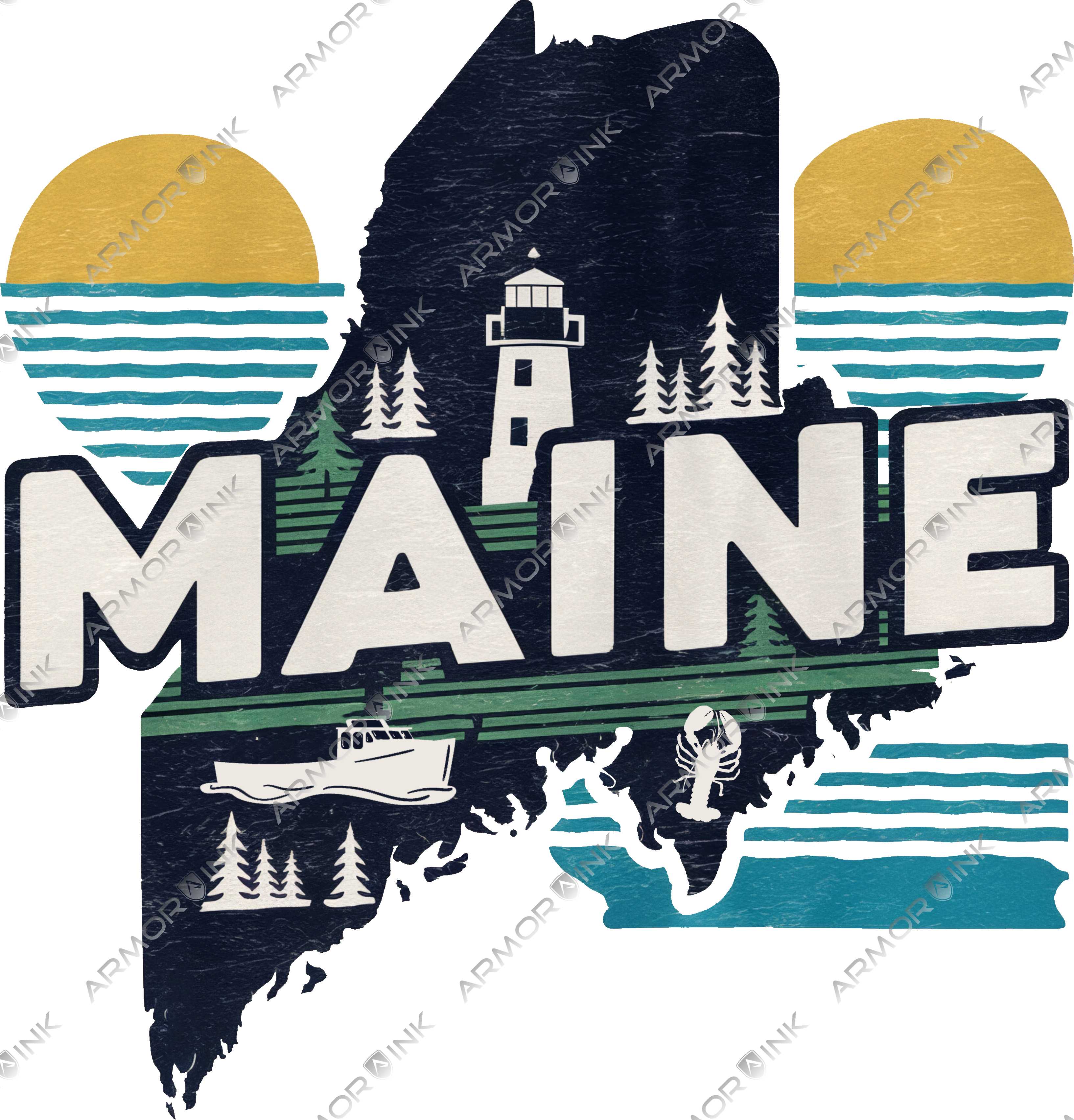 Maine DTF Transfer