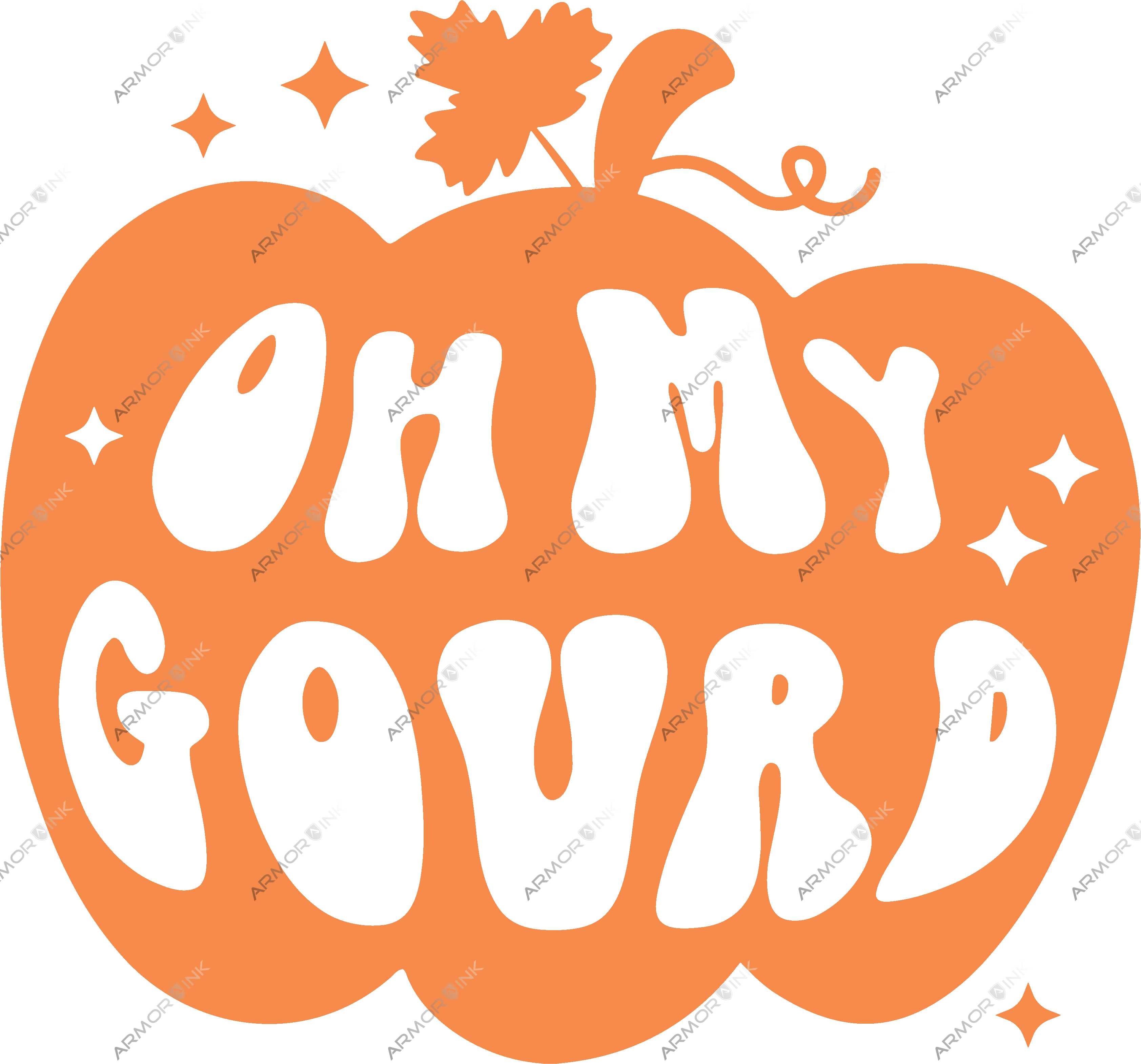 On My Gourd DTF Transfer