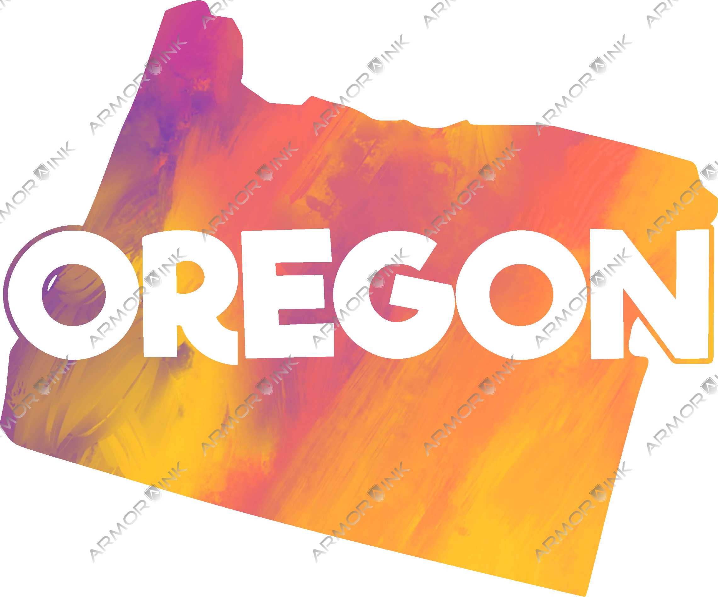 Oregon Color Splash DTF Transfer