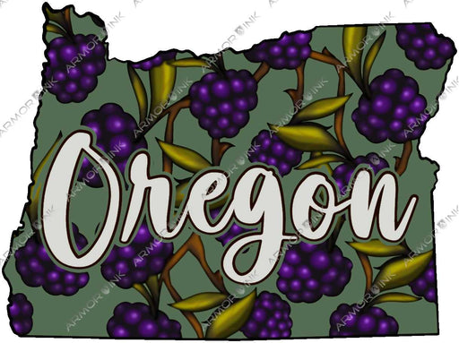 Oregon Grapes DTF Transfer