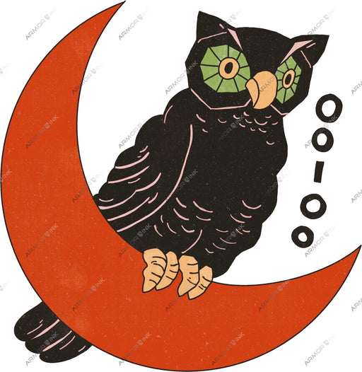 Owl Moon DTF Transfer