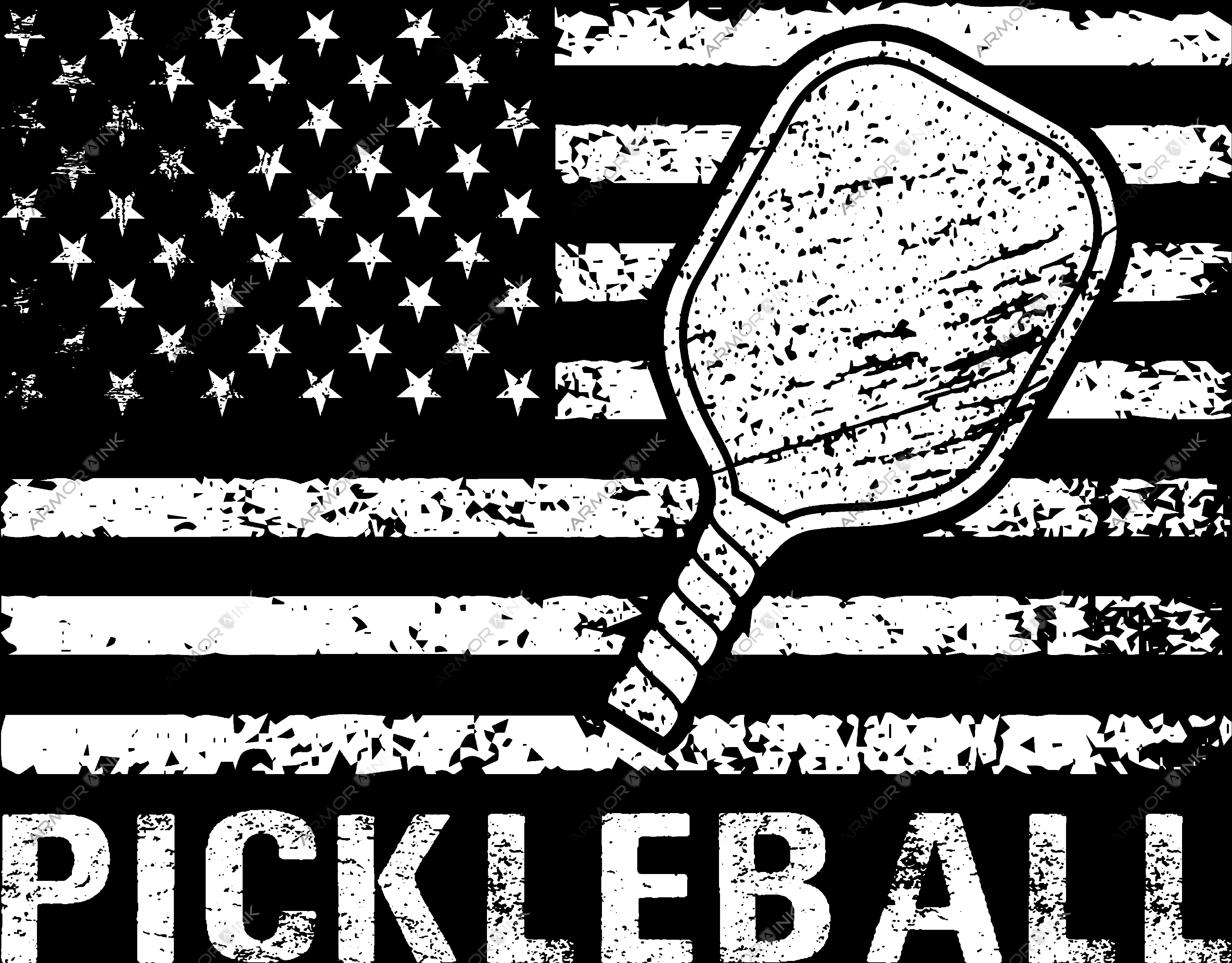 Pickleball Flag DTF Transfer