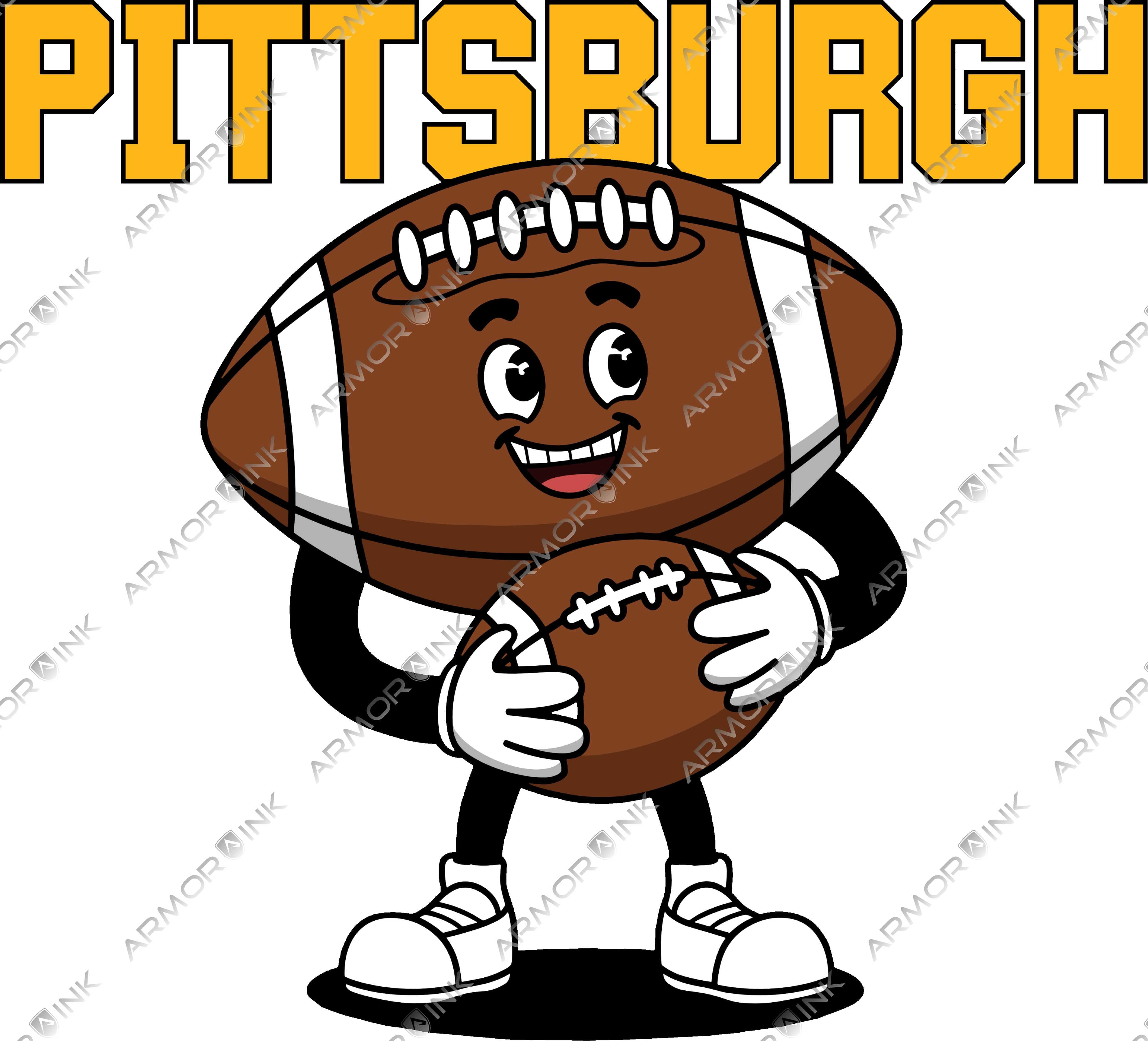 Pittsburgh Football Kids DTF Transfer