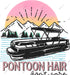 Pontoon Hair Don't Care DTF Transfer