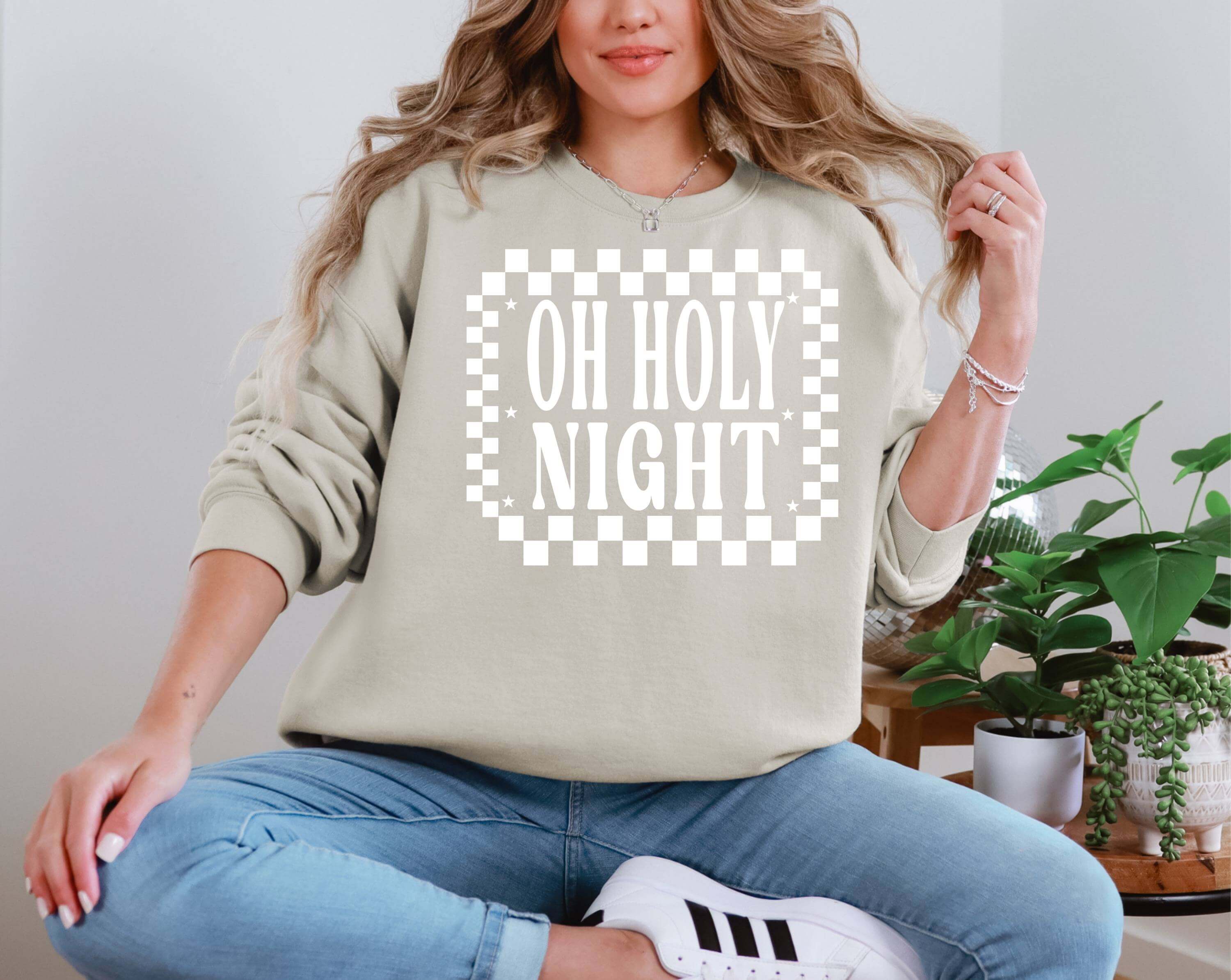 Preppy Oh Holy Night White