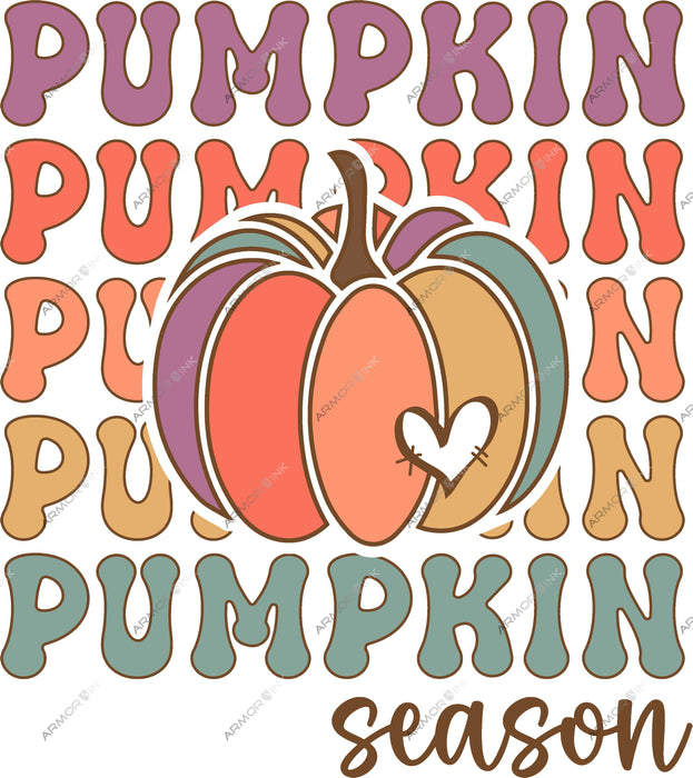 Pumpkin Season DTF Transfer