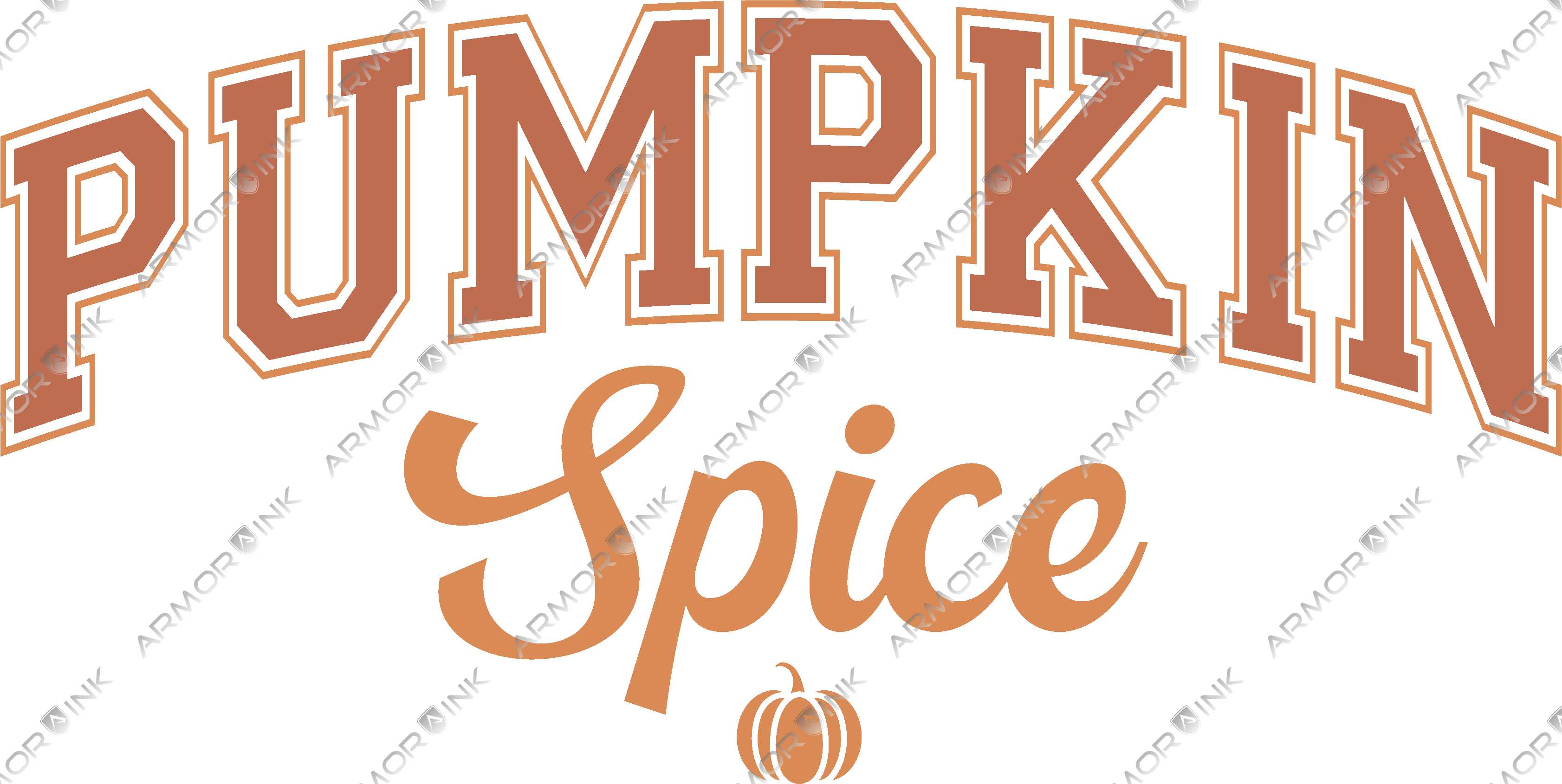 Pumpkin Spice DTF Transfer