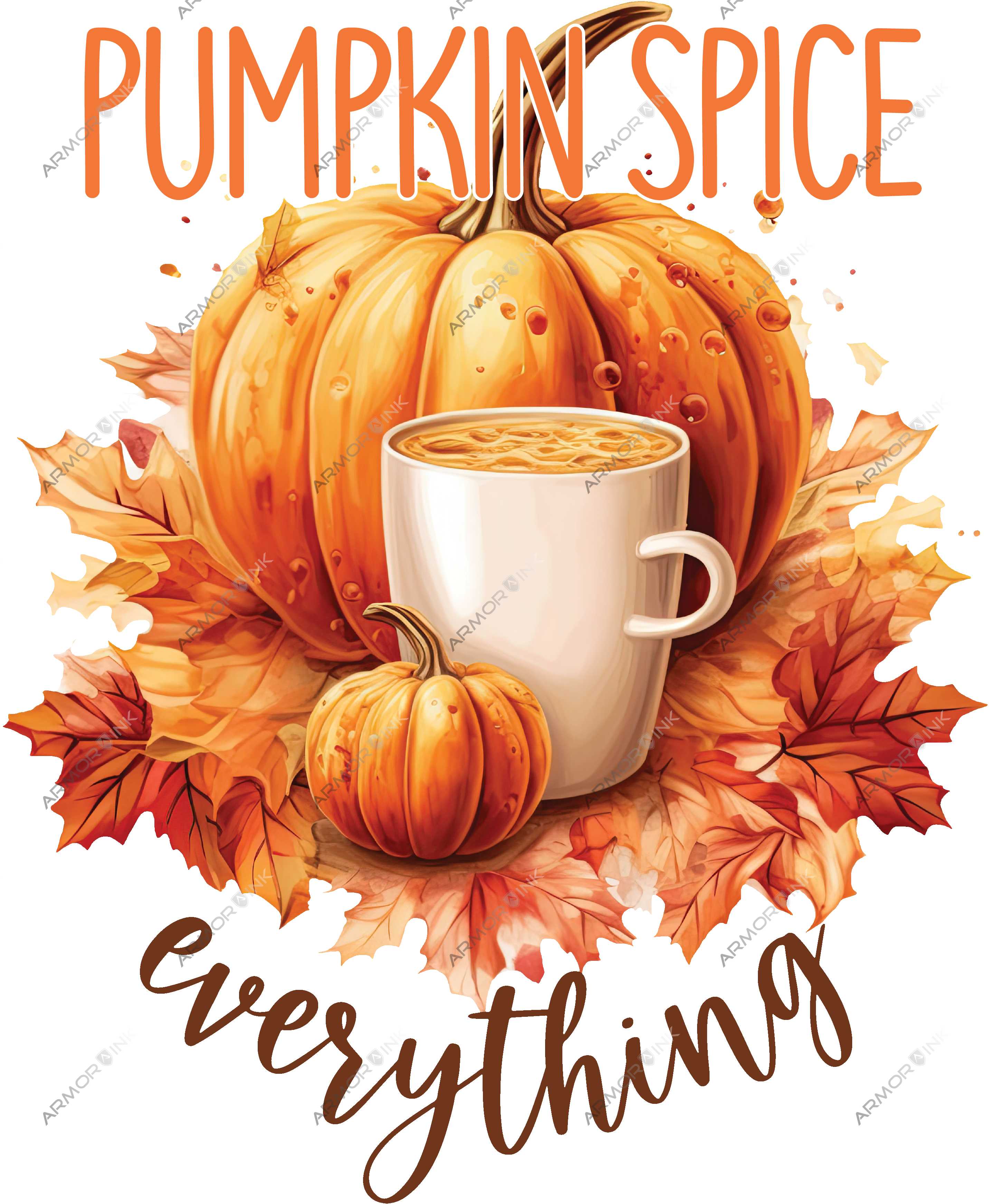 Pumpkin Spice Everything DTF Transfer