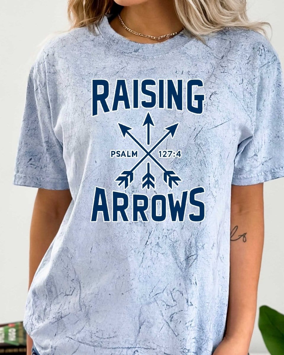 RAISING ARROWS 1 - T-Shirt - Youth/Adult - GBHE - Armor InkArmor InkArmor Ink4524 - 1123028849182Adult SmallNavy Colorblast - Comfort ColorsRAISING ARROWS 1 - T-Shirt - Youth/Adult - GBHE