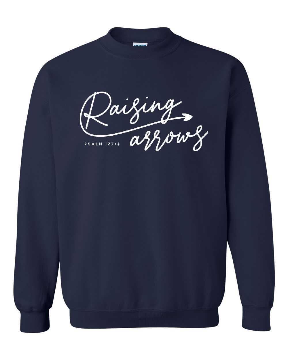 RAISING ARROWS 2 - Crewneck - Adult - GBHE - Armor InkArmor InkArmor Ink07830814Navy - Gildan HeavyblendAdult SmallRAISING ARROWS 2 - Crewneck - Adult - GBHE