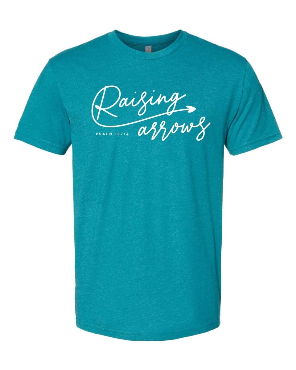 RAISING ARROWS 2 - T-Shirt - GBHE - Armor InkArmor InkArmor Ink25976606Teal - Next LevelAdult SmallRAISING ARROWS 2 - T-Shirt - GBHE