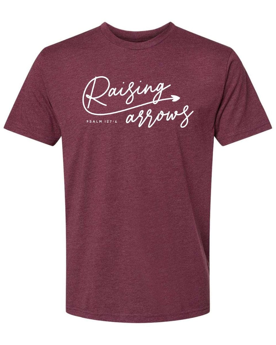 RAISING ARROWS 2 - T-Shirt - GBHE - Armor InkArmor InkArmor Ink15850014Heather Maroon - Next LevelAdult SmallRAISING ARROWS 2 - T-Shirt - GBHE