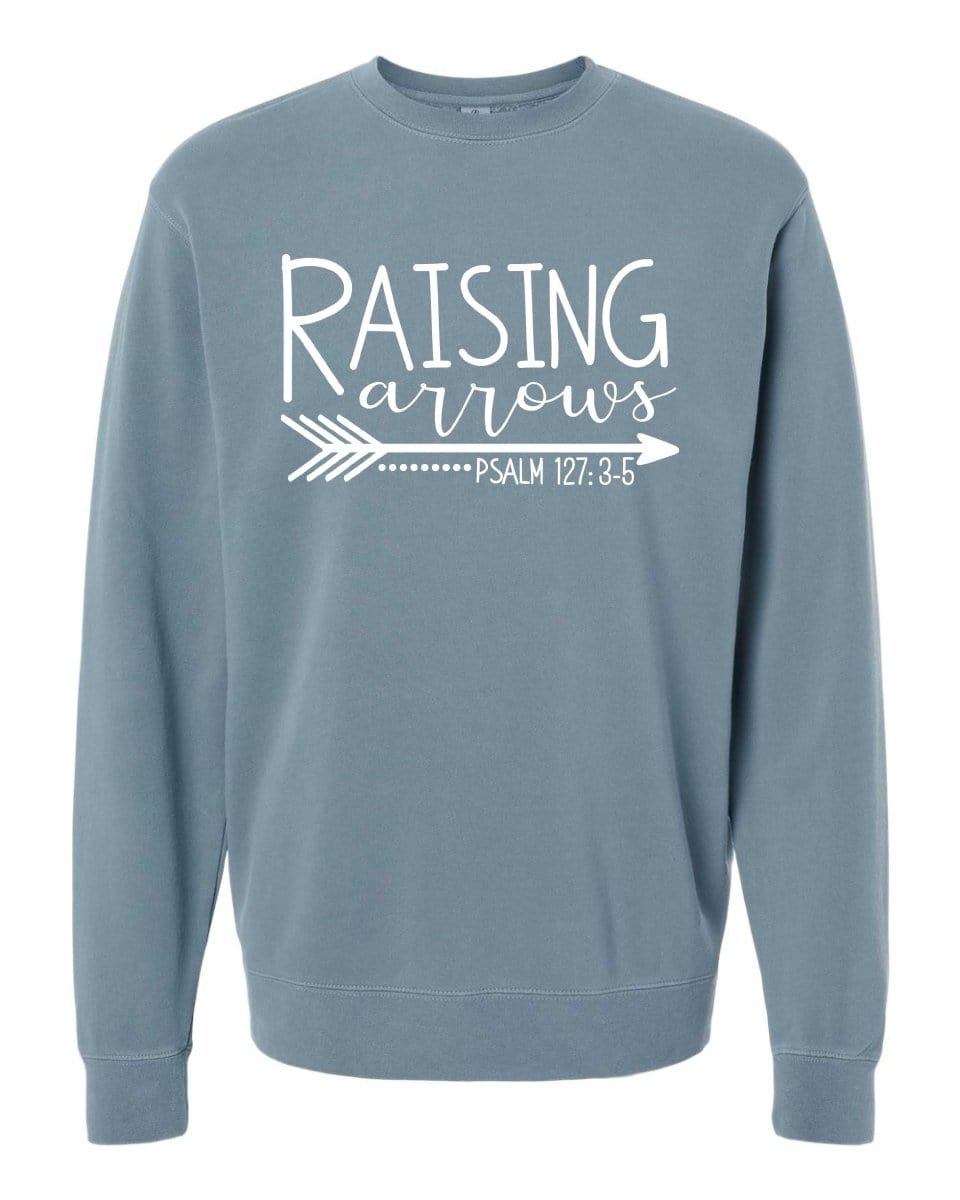 RAISING ARROWS 3 - Crewneck - Adult - GBHE - Armor InkArmor InkArmor Ink4524 - 1125854191390Slate Blue - IndependentAdult SmallRAISING ARROWS 3 - Crewneck - Adult - GBHE