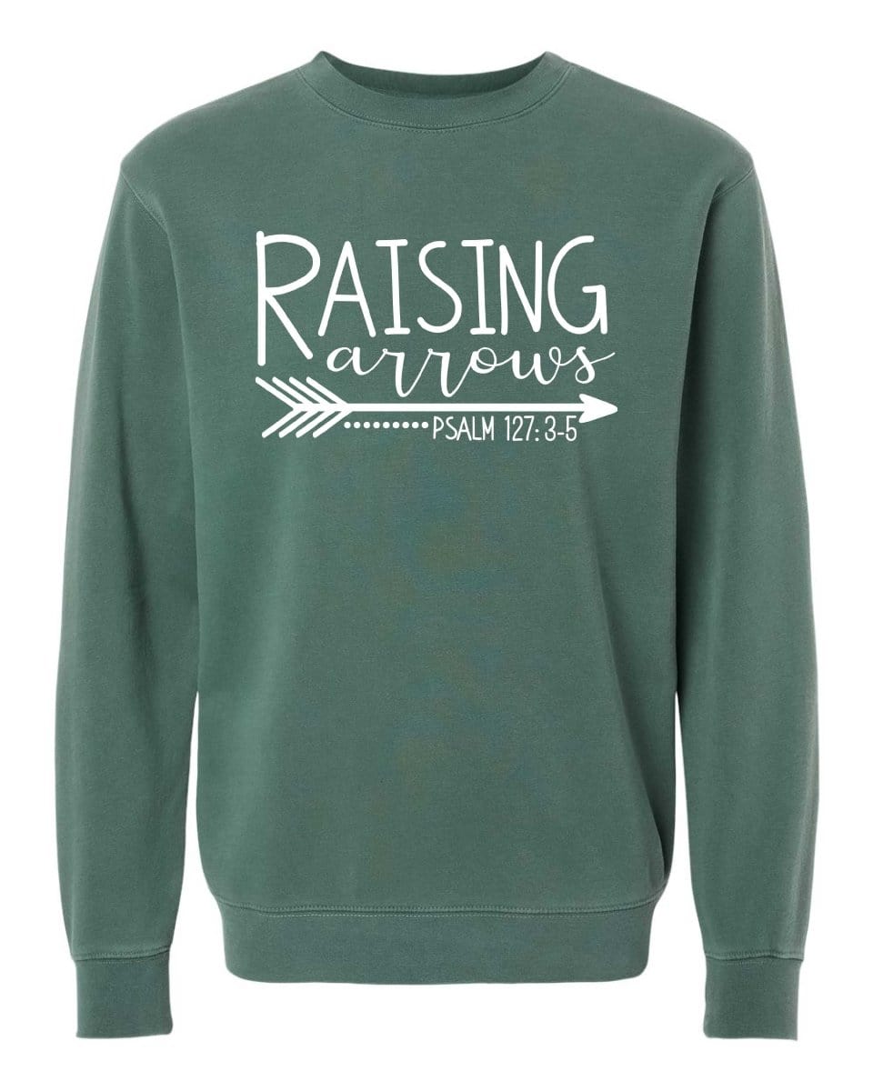 RAISING ARROWS 3 - Crewneck - Adult - GBHE - Armor InkArmor InkArmor Ink4524 - 1125854387998Alpine Green - IndpendentAdult SmallRAISING ARROWS 3 - Crewneck - Adult - GBHE