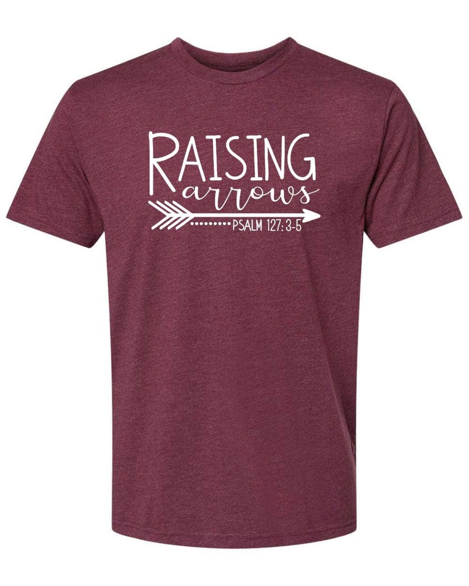 RAISING ARROWS 3 - T-Shirt - GBHE - Armor InkArmor InkArmor Ink4524 - 1123537904926Heather Maroon - Next LevelAdult SmallRAISING ARROWS 3 - T-Shirt - GBHE