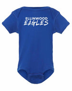 Ellinwood Eagles baby bodysuit - RS4400Front