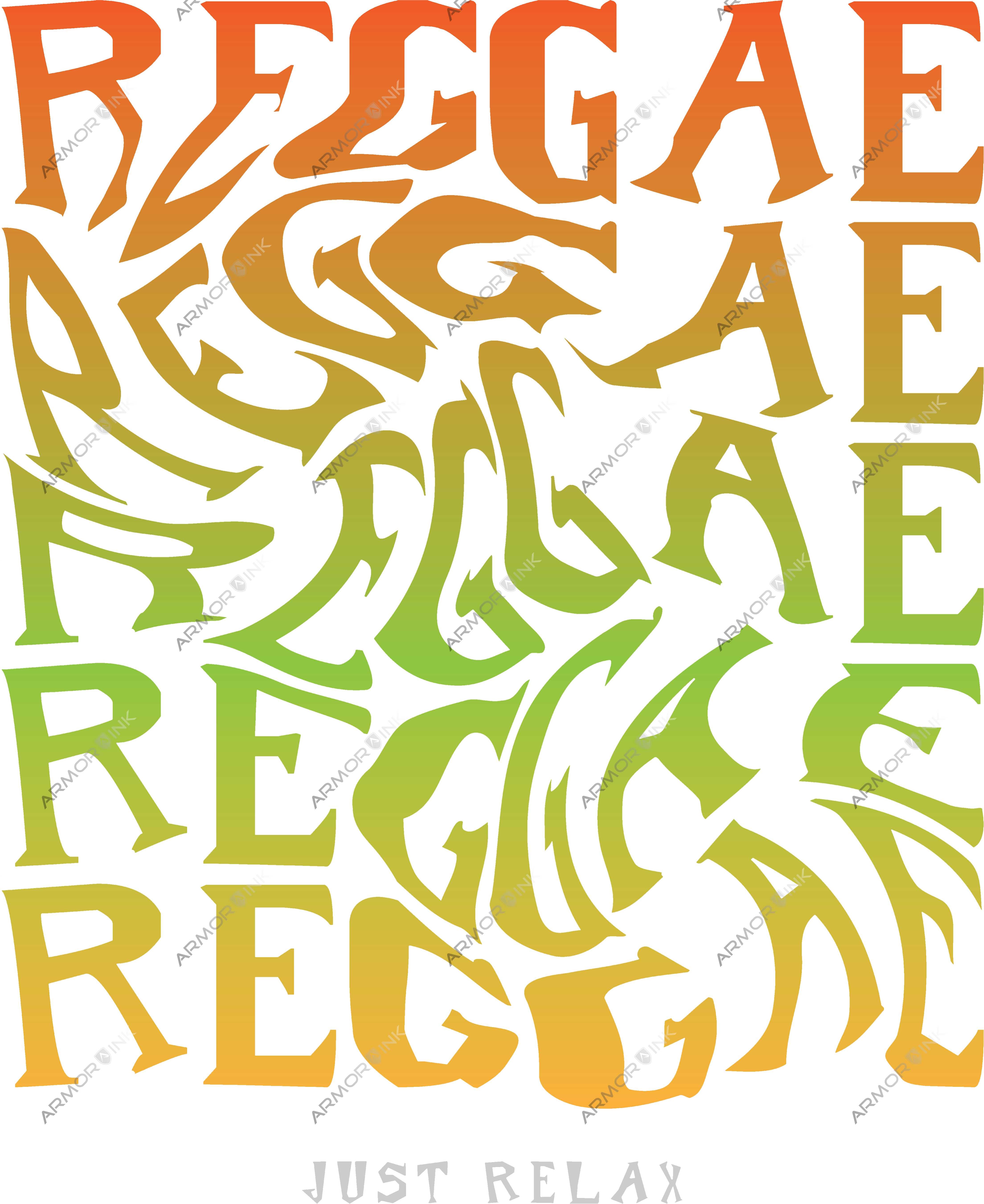 Reggae Just Relax DTF Transfer