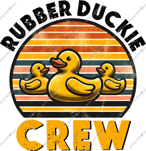 Rubber Duckie Crew DTF Transfer