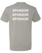 SPONSOR T-SHIRT-Youth/Adult- GBHE