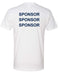 SPONSOR T-SHIRT-Youth/Adult- GBHE