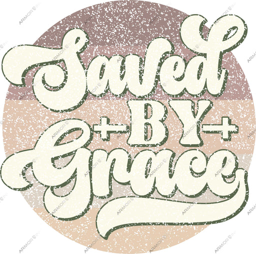 Saved By Grace DTF Transfer