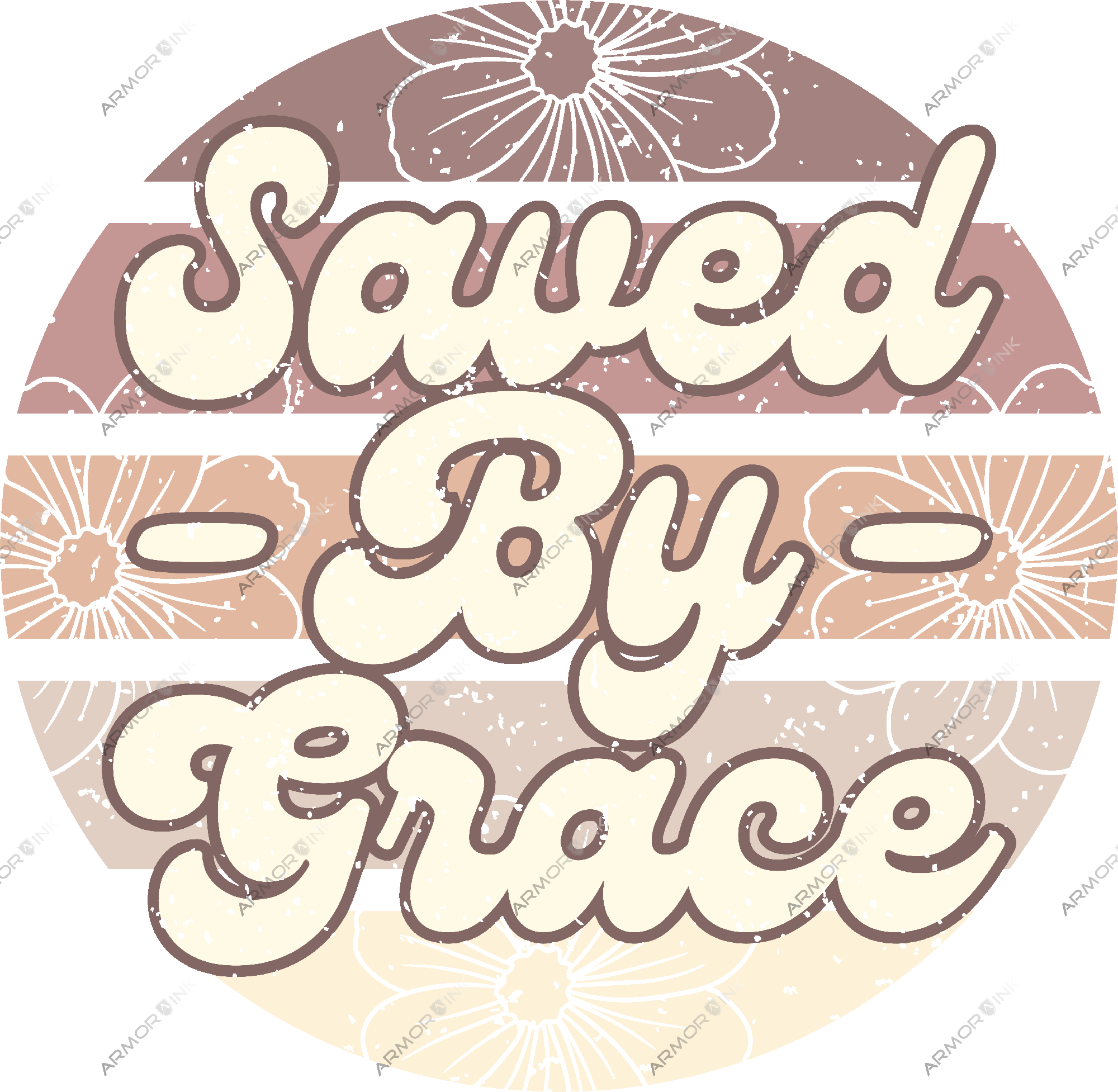 Saved By Grace DTF Transfer