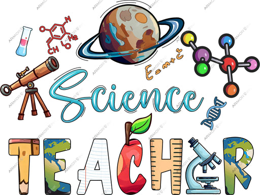 Science Teacher DTF Transfer