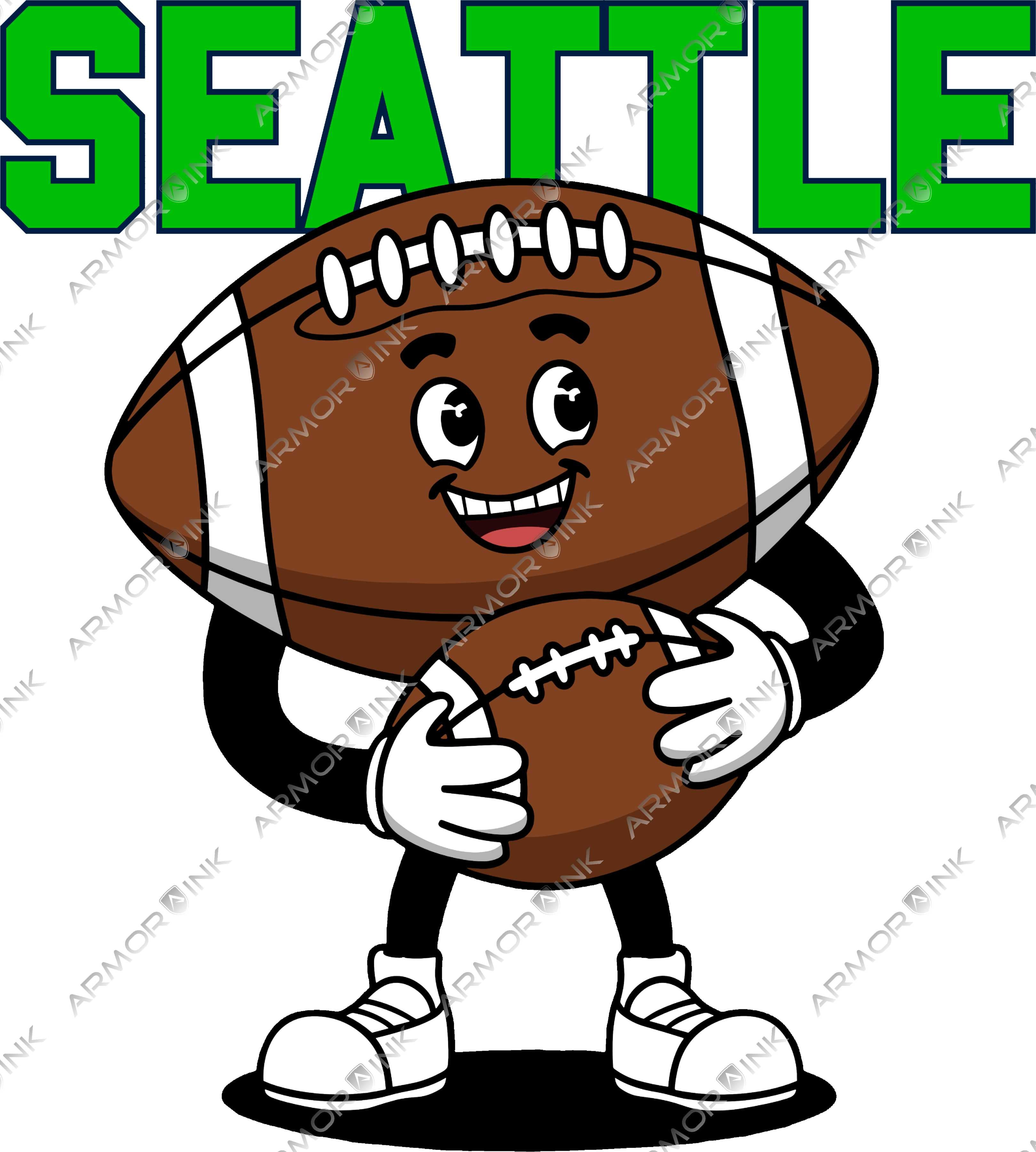 Seattle Football Kids DTF Transfer