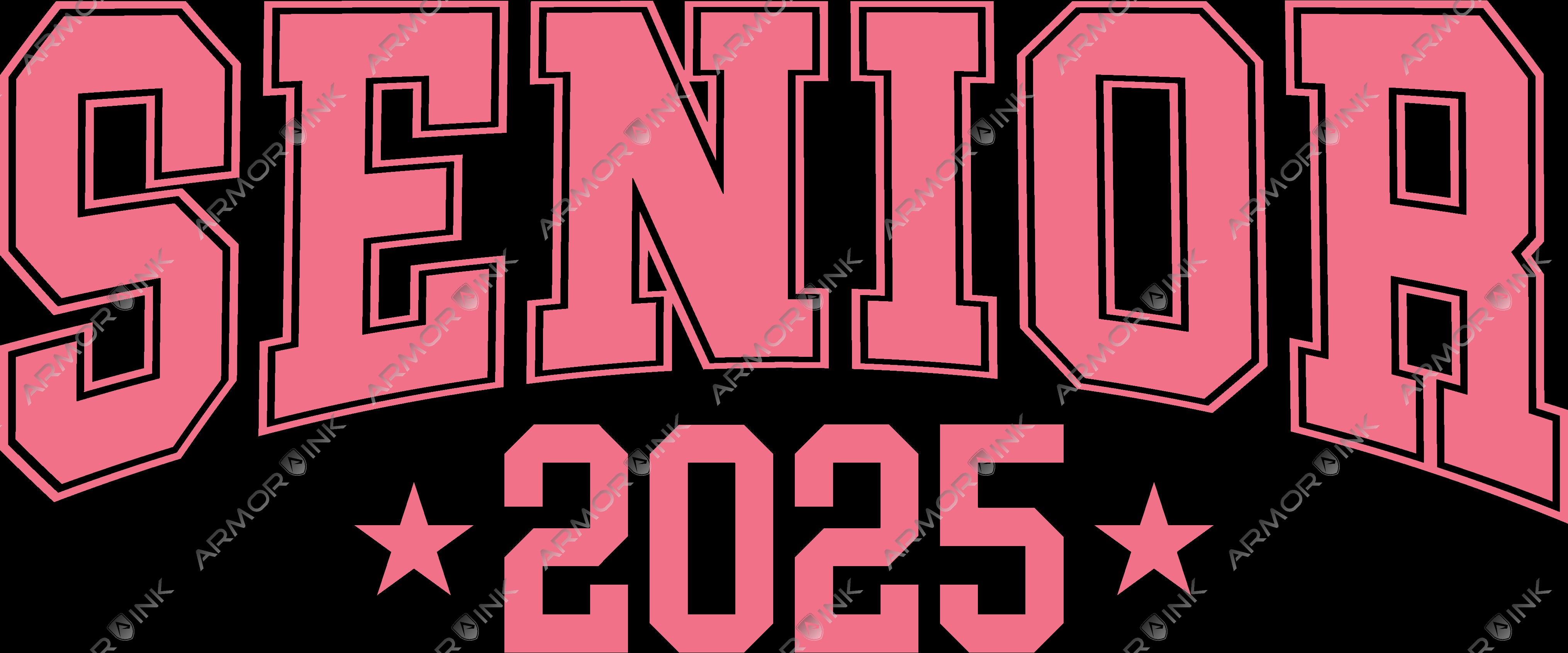 Senior 2025 Pink DTF Transfer