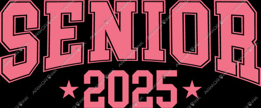 Senior 2025 Pink DTF Transfer