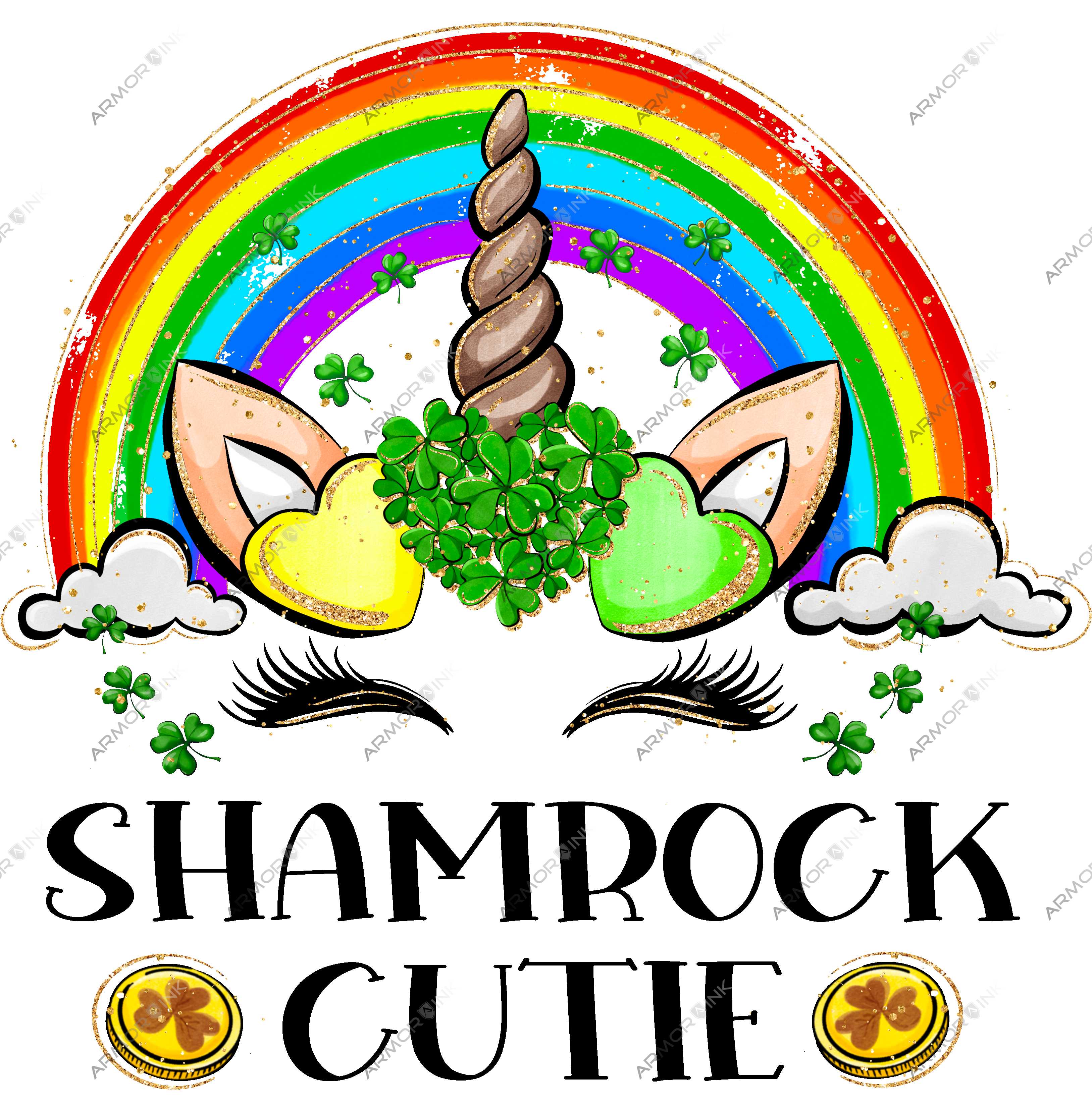 Shamrock Cutie DTF Transfer