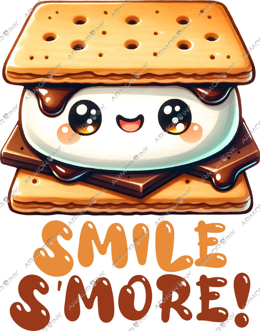 Smile Smore DTF Transfer