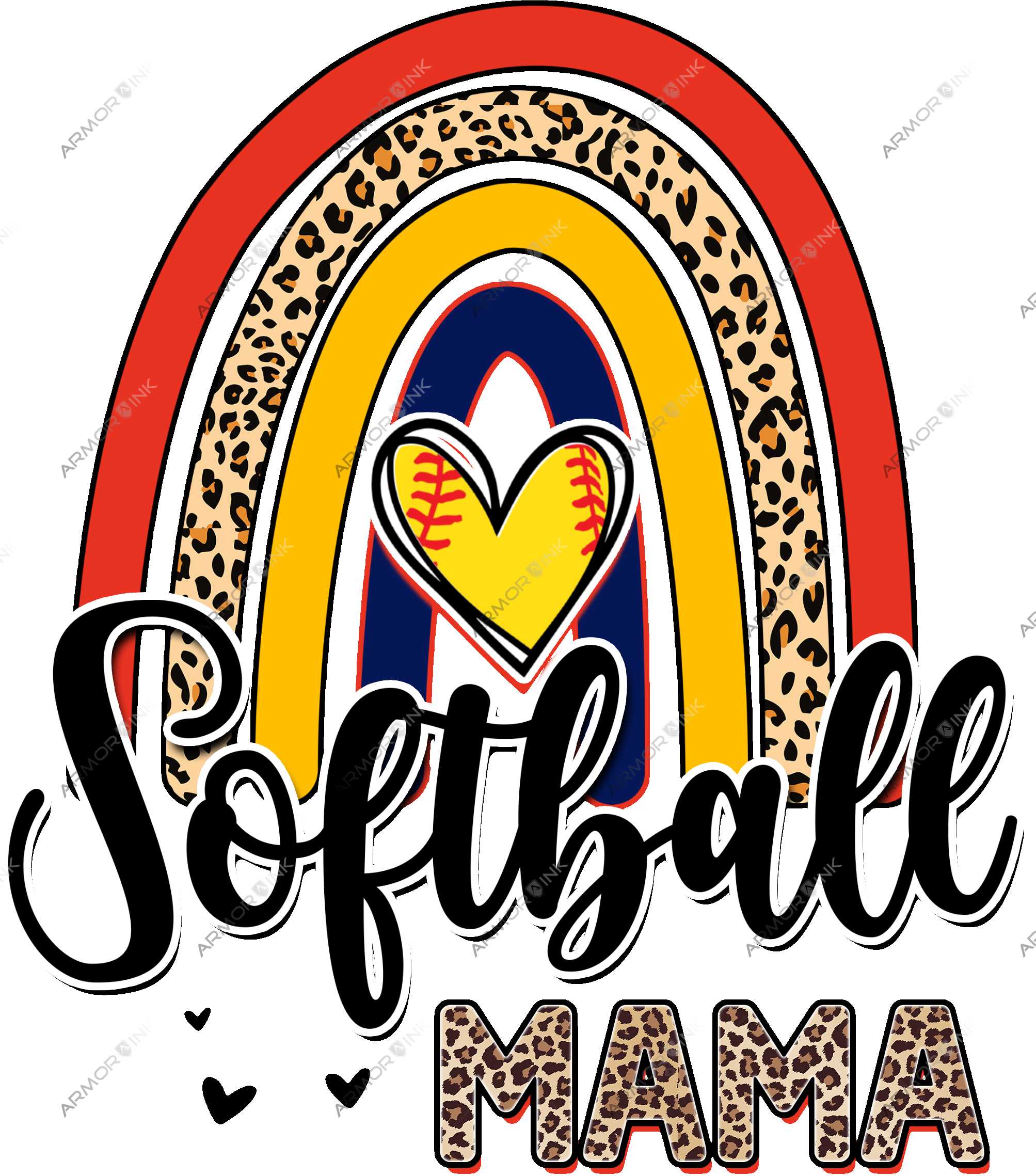 Softball Mama DTF Transfer