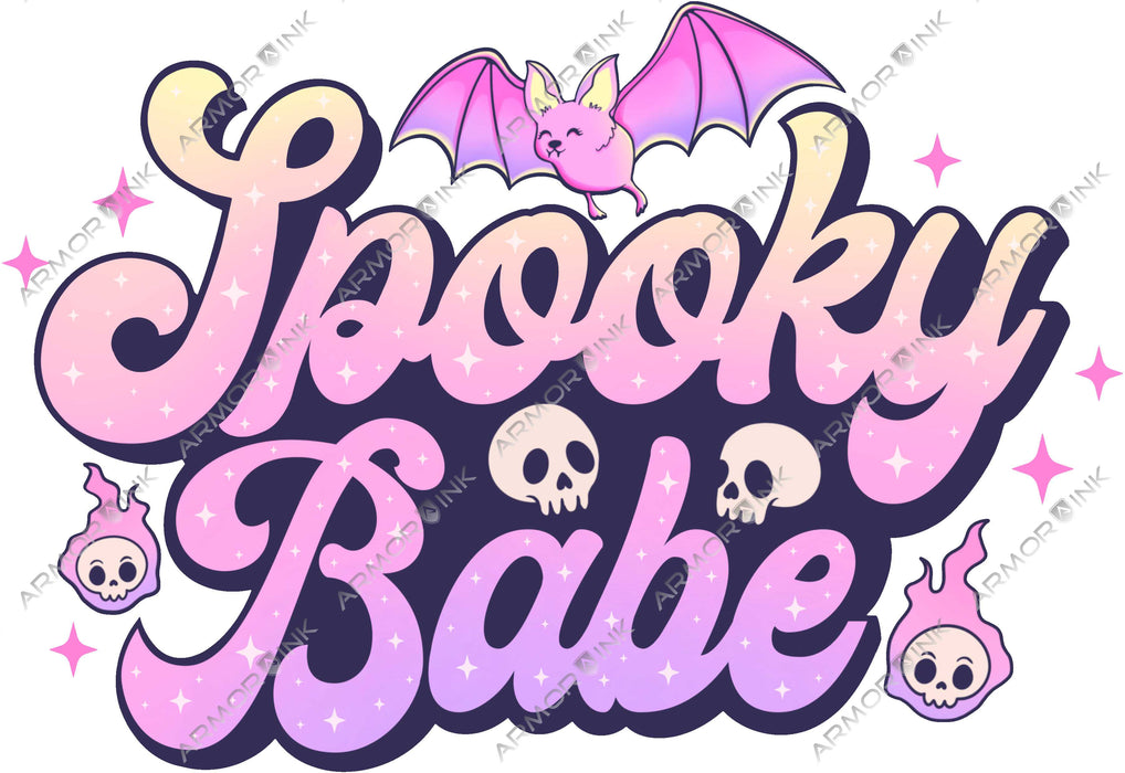 Spooky Babe DTF Transfer