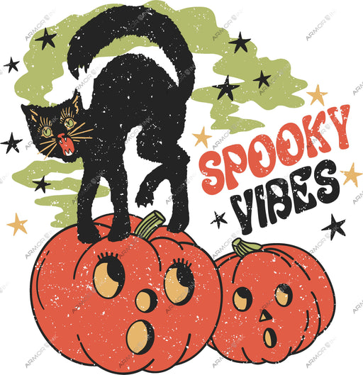 Spooky vibes DTF Transfer