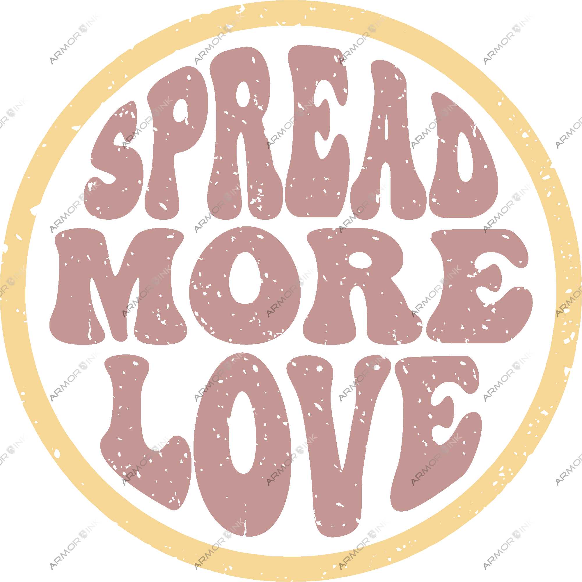 Spread More Love DTF Transfer