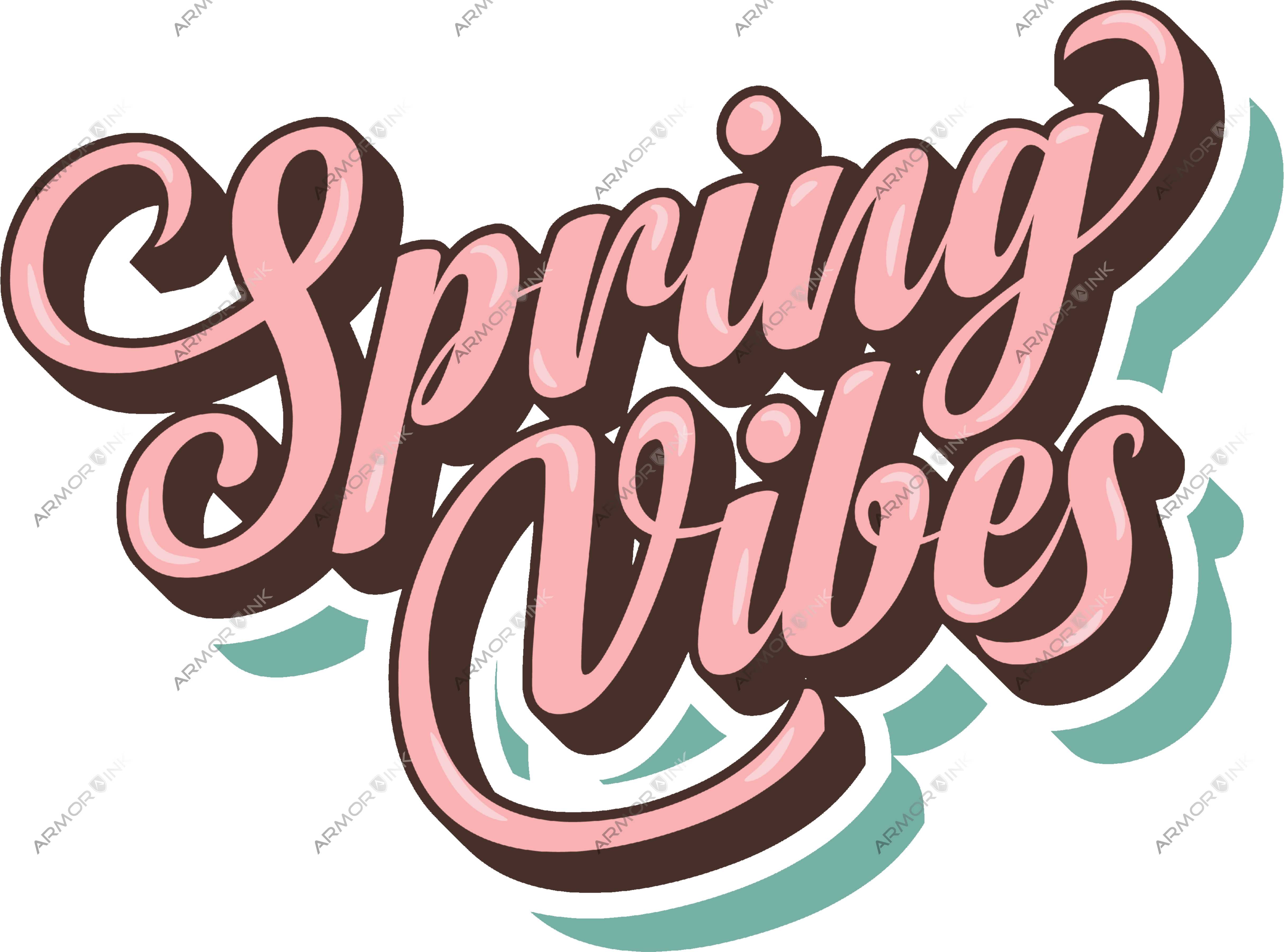 Spring Vibes DTF Transfer