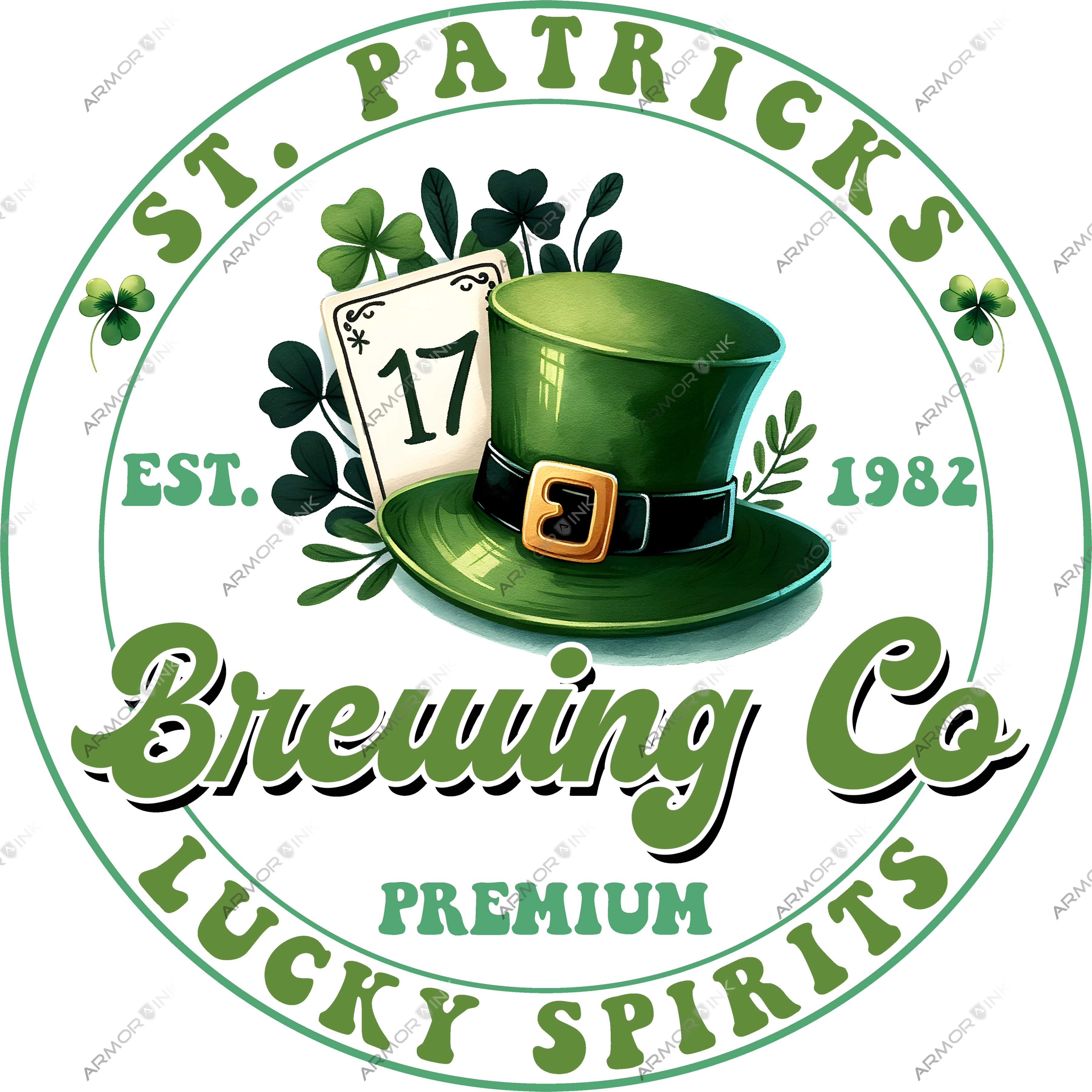 St Patricks Brewing Co DTF Transfer