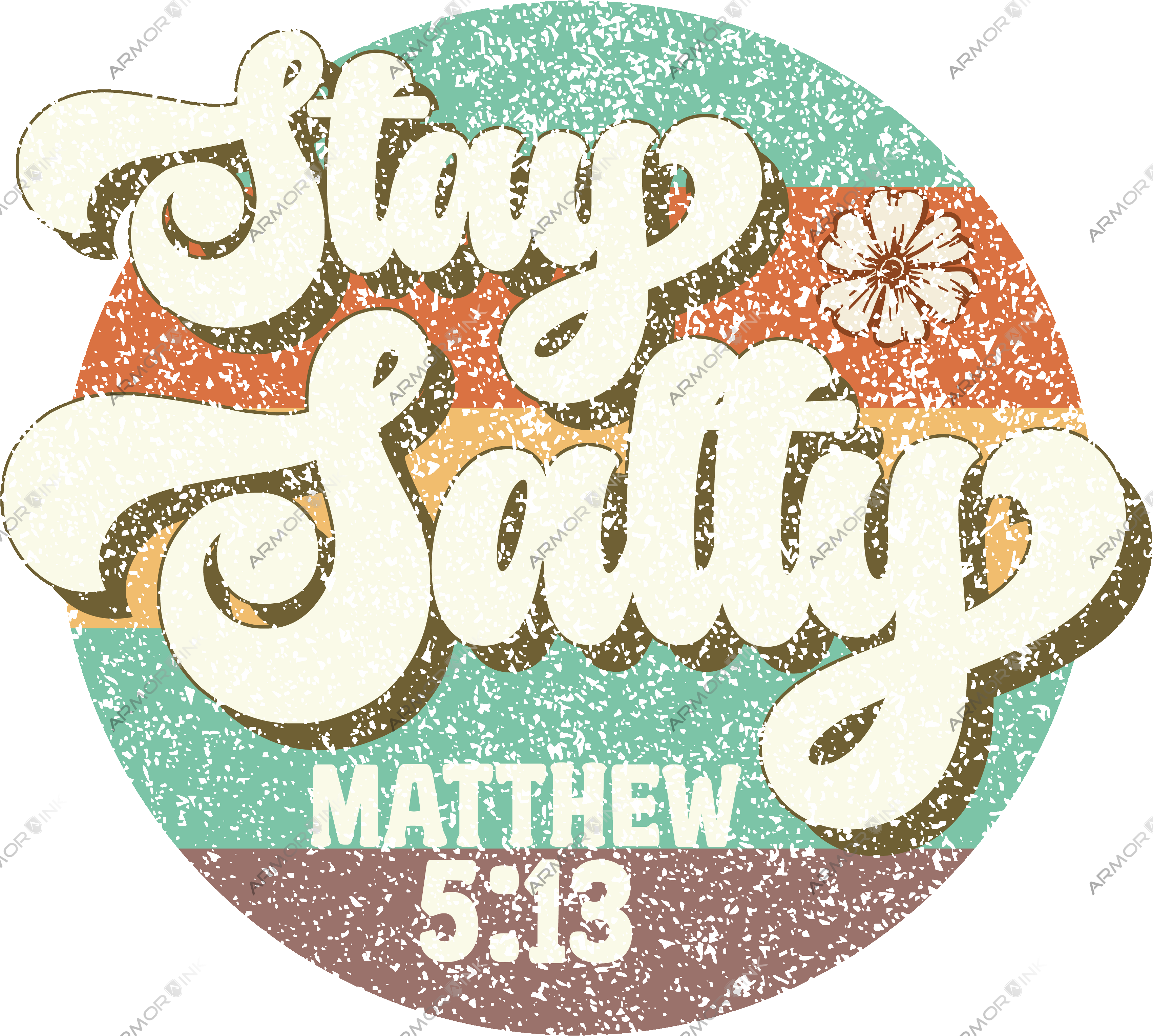 Stay Salty Matthew 5:13 DTF Transfer