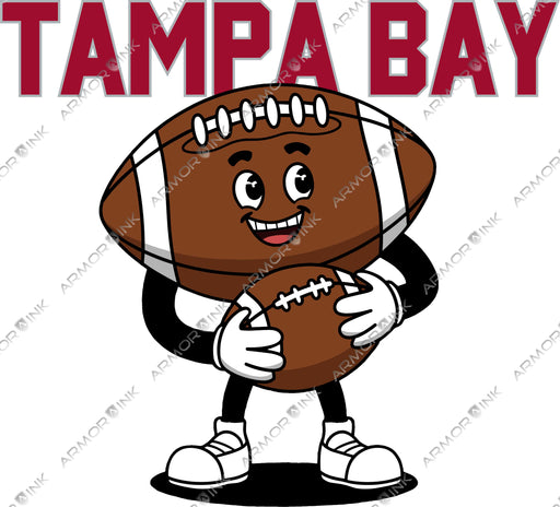 Tampa Bay Football Kids DTF Transfer