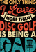 The Only Thing I Love More Than Disc Golf Is Being A Dad DTF Transfer